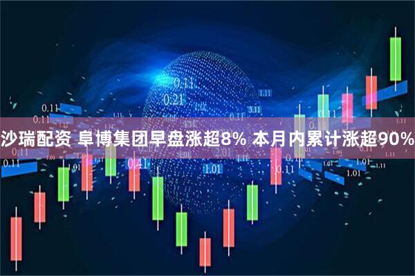 沙瑞配资 阜博集团早盘涨超8% 本月内累计涨超90%