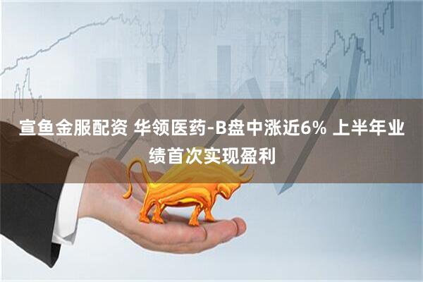 宣鱼金服配资 华领医药-B盘中涨近6% 上半年业绩首次实现盈利